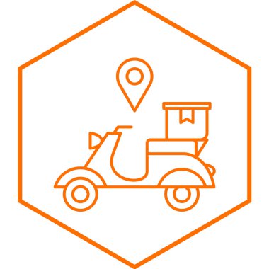 Simge vektör illüstrasyon tasarımı takip ediliyor