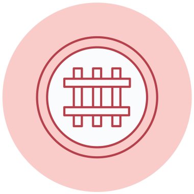 Projeniz için yol simgesi vektör illüstrasyonu 