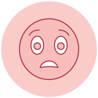 yüz ifadesi, vektör illüstrasyonu