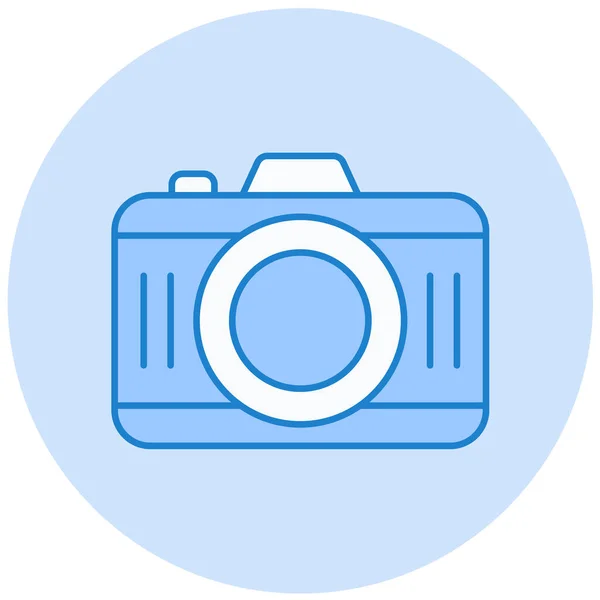 Camera Web Icon Simple Illustration — Stock Vector