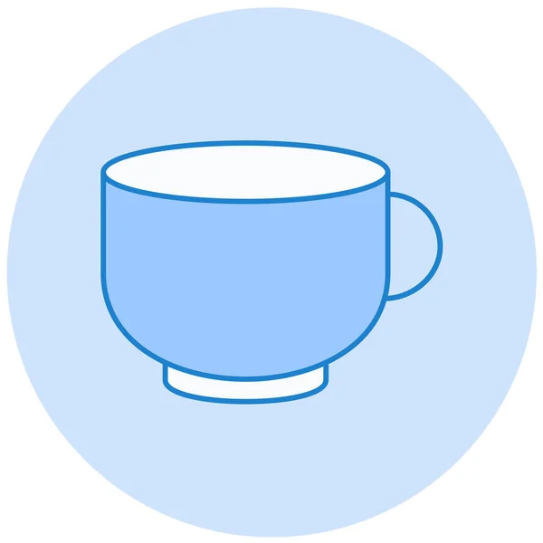 Cup Web Icon Simple Illustration — Stock Vector