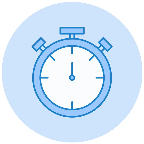 Stopwatch Web Icon Simple Illustration — Stock Vector