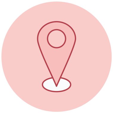 Konum kodu. Web simgesi