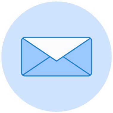 E- posta simgesi vektör illüstrasyonu