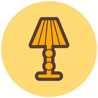 Lamba. Web simgesi basit illüstrasyon