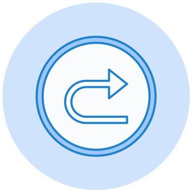 yön modern ikon vektör illüstrasyonu