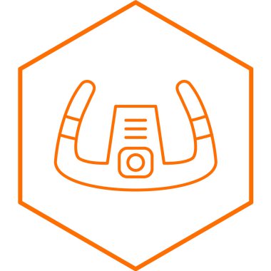 Uçak Direksiyon simgesi beyaz arkaplanda izole edildi. vektör illüstrasyonu