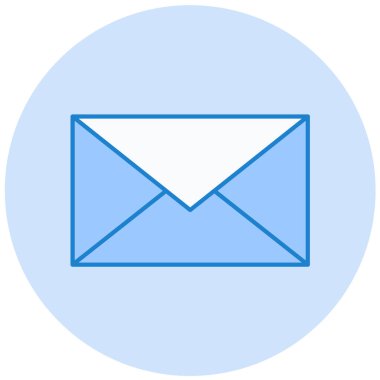 E- posta simgesi vektör illüstrasyonu