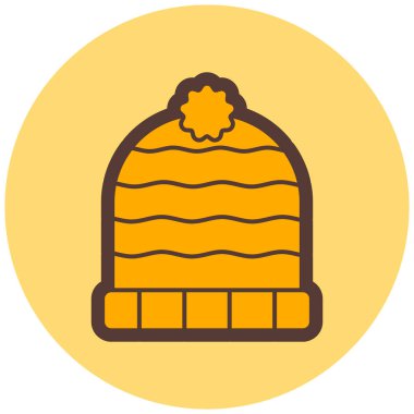 Noel şapkası. vektör illüstrasyonu