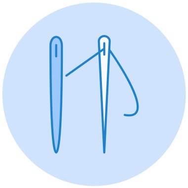 Bir pin simgesinin vektör illüstrasyonu