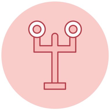 Modern simgenin vektör illüstrasyonu