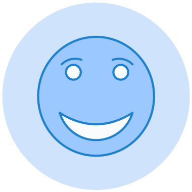 yüz simgesi, vektör illüstrasyonu