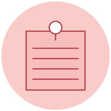 Pano. Web simgesi basit illüstrasyon