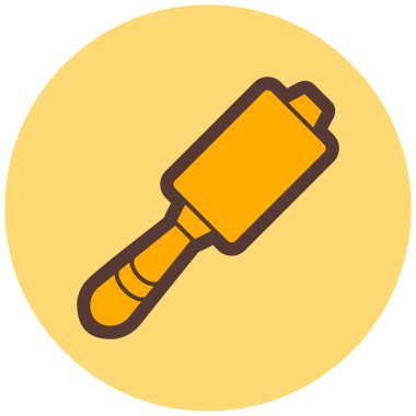 Roller simgesinin vektör illüstrasyonu