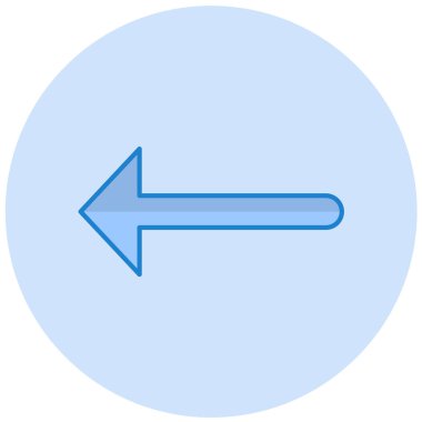 Ok. Web simgesi basit illüstrasyon