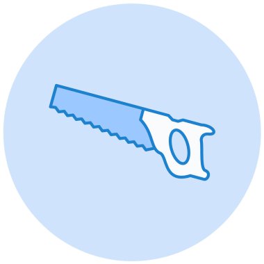 Gördüm. Web simgesi basit illüstrasyon