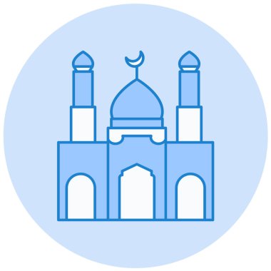 Cami. Web simgesi basit tasarım