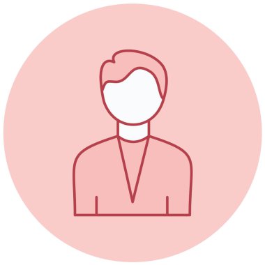 avatar simgesi vektör illüstrasyonu