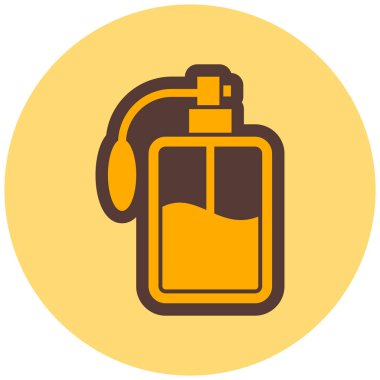 Parfüm. Web simgesi basit illüstrasyon