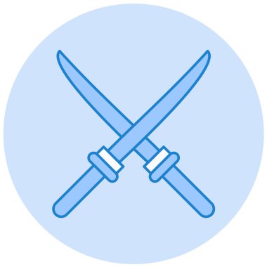 Bıçak ikonu. vektör illüstrasyonu