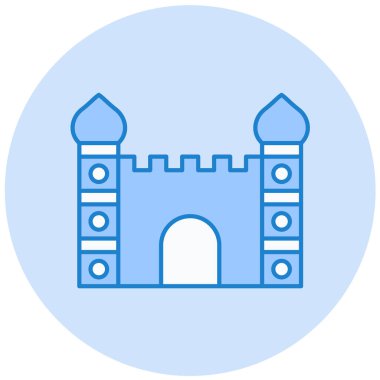 Kale kulesi. Basit tasarım