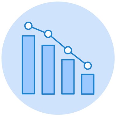 iş grafiği vektör illüstrasyonu