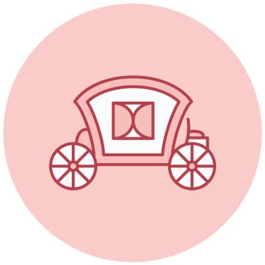 Taşıma simgesi, basit tasarım vektör çizimi