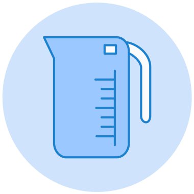 Sürahi. Web simgesi basit tasarım