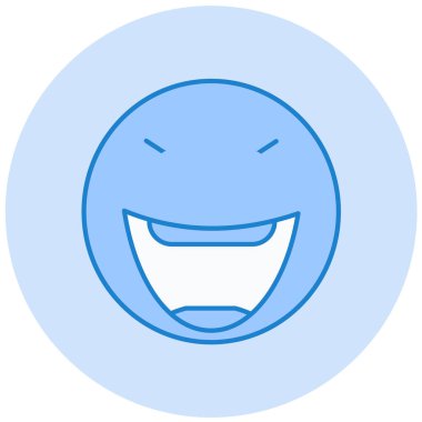 yüz simgesi, vektör illüstrasyonu