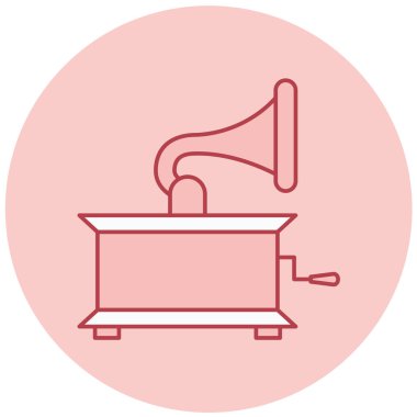 Modern simgenin vektör illüstrasyonu