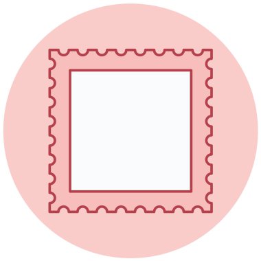 Modern tasarım elementinin çerçeve vektör illüstrasyonu