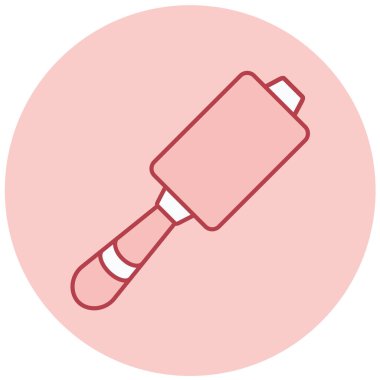 Boya silindiri ikonu. vektör illüstrasyonu