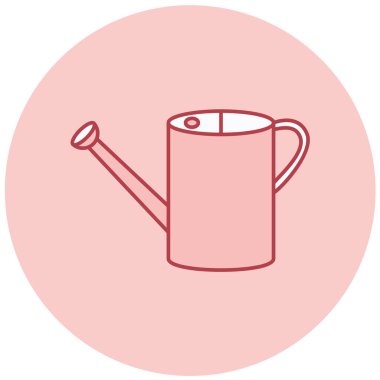 Moda tarzı izole edilmiş arkaplanda sulama simgesi