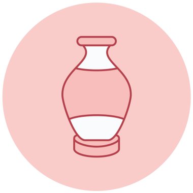 Sürahi. Web simgesi basit tasarım