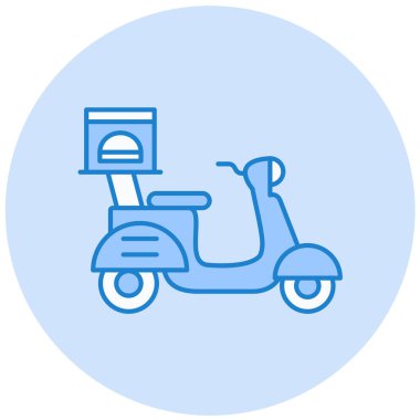 Mobilet. Web simgesi basit illüstrasyon