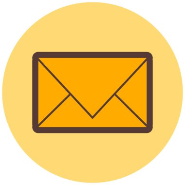 E- posta simgesi vektör illüstrasyonu