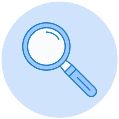 Arama simgesi vektör illüstrasyonu