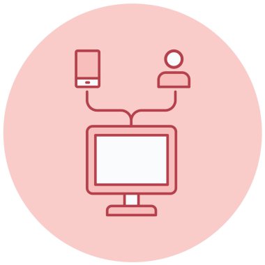 ağ paylaşımı. Basit resimleme