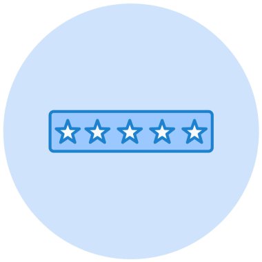 Reyting. Web simgeleri basit resimleme