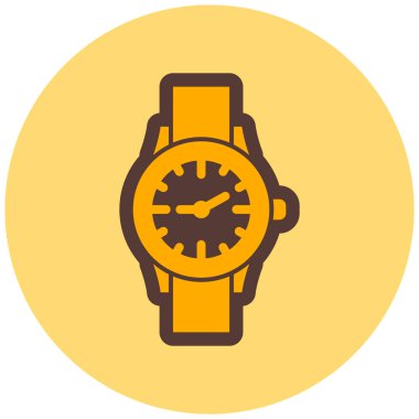 Kol saati. Web simgesi basit tasarım