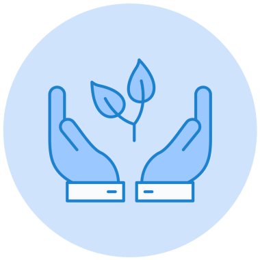 Bahçıvanlık modern ikon vektör illüstrasyonu