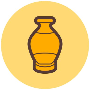 Sürahi. Web simgesi basit tasarım