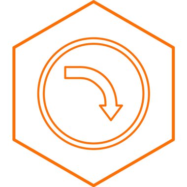 ok simgesinin vektör illüstrasyonu