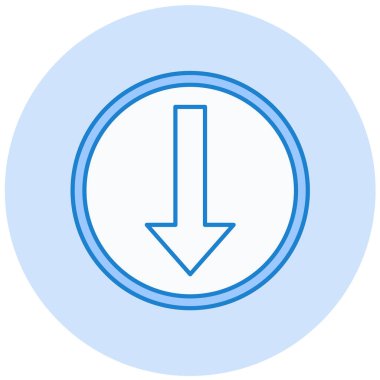 yön modern ikon vektör illüstrasyonu