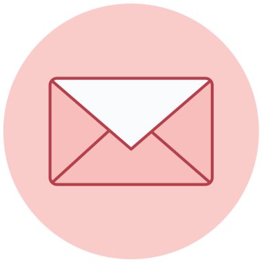 E- posta simgesi vektör illüstrasyonu