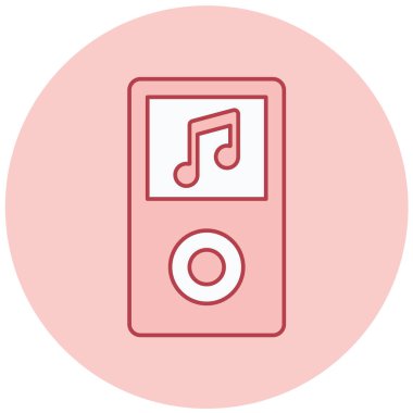 Müzik çalar. Web simgesi