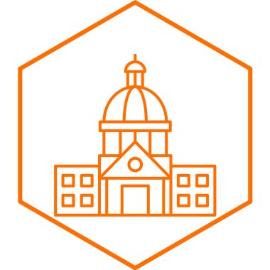 Yapı simgesinin vektör illüstrasyonu