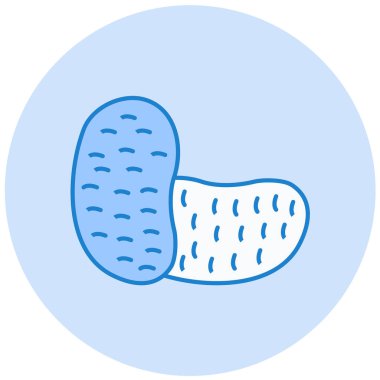 Gıda simgesinin vektör illüstrasyonu