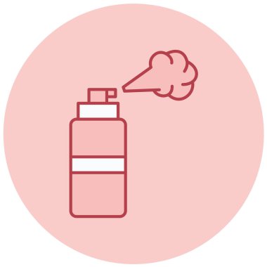 Sprey. Web simgesi basit tasarım