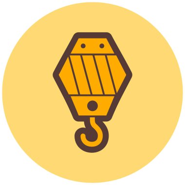 Vinç kancası. Basit tasarım